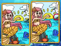 Laro Mga Sirena Hanapin ang mga Pagkakaiba online