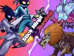 Laro Survival ng Ninja Stick online