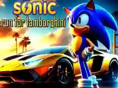 Laro Sonic Tumakbo para sa Lamborghini online