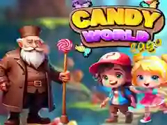Laro Sagang Mundo ng Candy online Laro Sagang Mundo ng Candy online