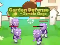Laro Pagtatanggol sa Hardin - Pagsalakay ng Zombie online