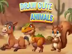 Laro Iguhit ang mga Cute na Hayop online Laro Iguhit ang mga Cute na Hayop online