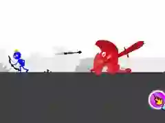 Laro Pula at Asul - Puzzle ng Spy Stickman online