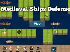 Laro Depensa ng Medieval na mga Barko online