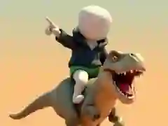 Laro Stickman. Arena ng Dinosaur online