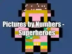 Laro Mga Larawan ayon sa Bilang - Superheroes online Laro Mga Larawan ayon sa Bilang - Superheroes online