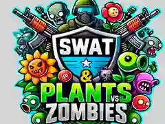 Laro SWAT at mga Halaman laban sa Zombies online