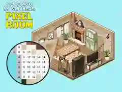 Laro Pagpipinta ayon sa mga Numero: Mga Pixel na Kuwarto online Laro Pagpipinta ayon sa mga Numero: Mga Pixel na Kuwarto online