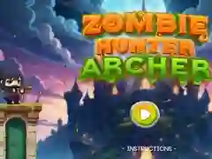 Laro Pangangaso ng Zombie Archer online