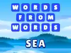 Laro Mga salita mula sa mga salita: Dagat online