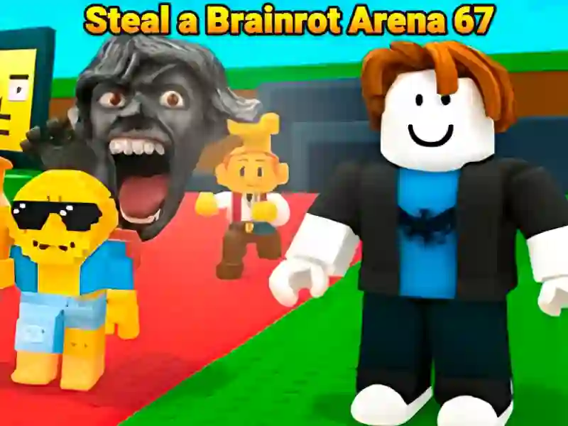 Laro Magnakaw ng Brainrot Arena 67 online