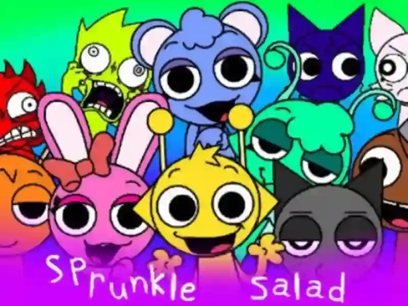 Laro Sprunkle salad online Laro Sprunkle salad online