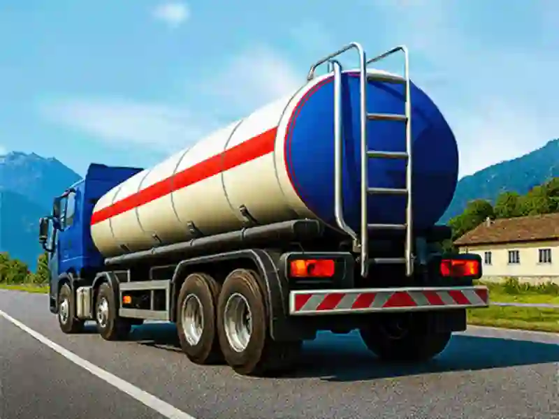 Laro Oil Tanker Truck Paradahan Game online