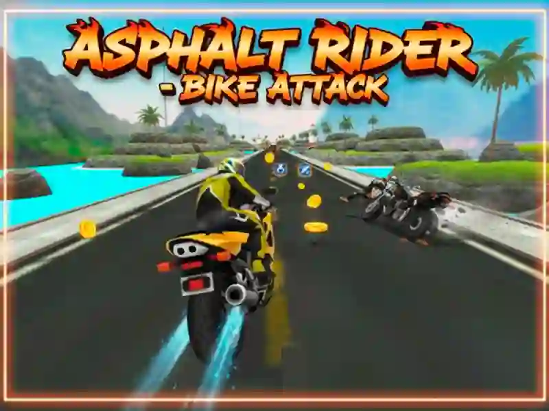 Laro Asphalt Rider — Pag-atake ng Bike online