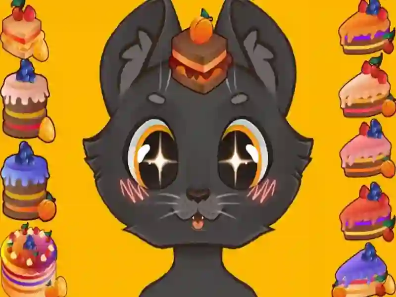 Laro Matamis na negosyo ng mga pusa: cake online