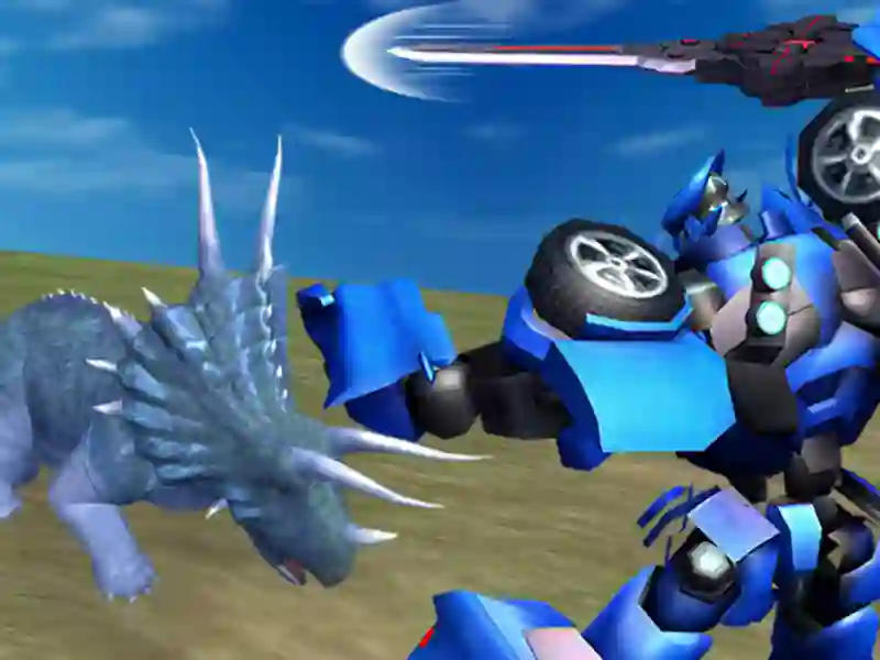 Laro Jurassic Dinosaur Mech Battle online