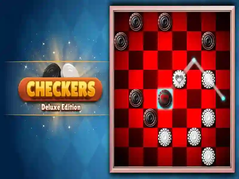 Laro Edisyon ng Checkers Deluxe online