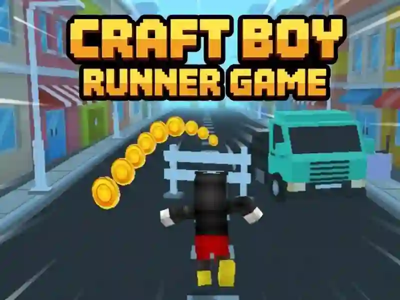 Laro Craft Boy Runner Game online Laro Craft Boy Runner Game online