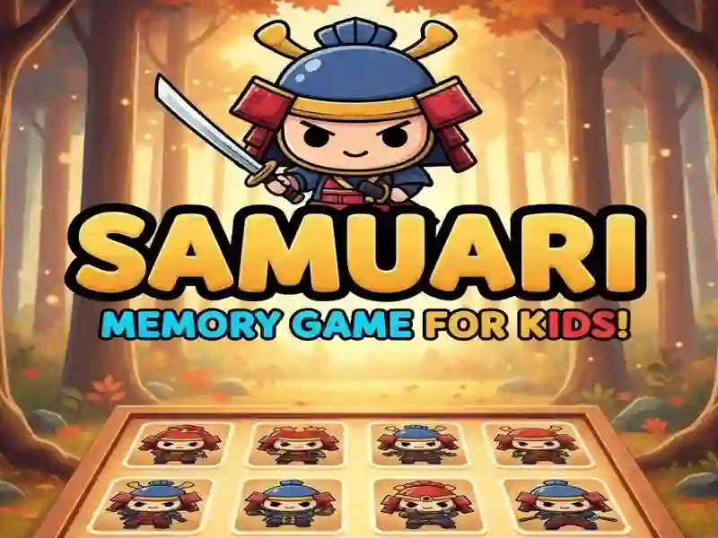 Laro Samurai Memory Game para sa mga bata online