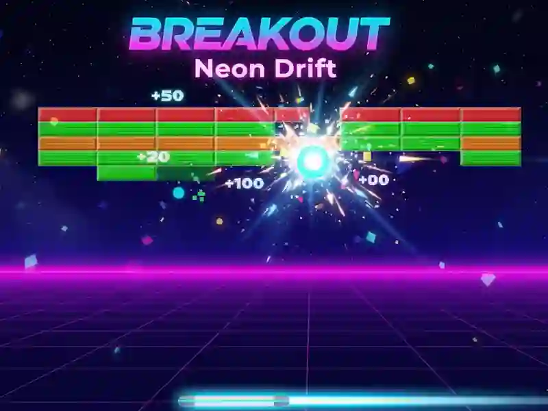 Laro Breakout Neon Drift online
