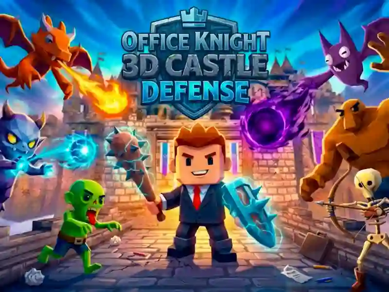 Laro Office Knight 3D Castle Defense online