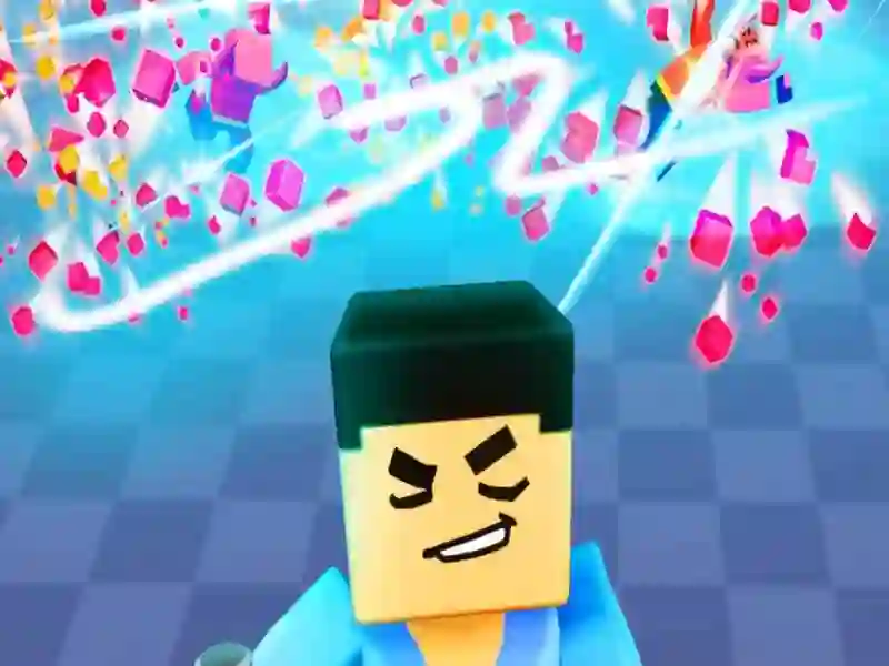 Laro 3d Block Gladiator: draw draw online