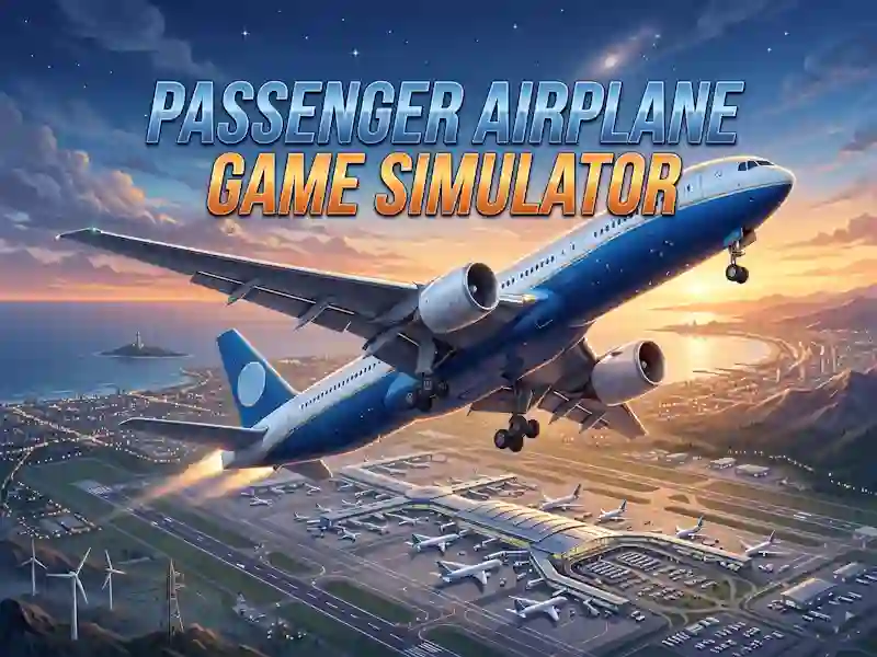 Laro Passenger Airplane Game Simulator online