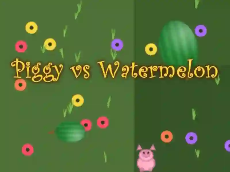 Laro Piggy vs Watermelon online