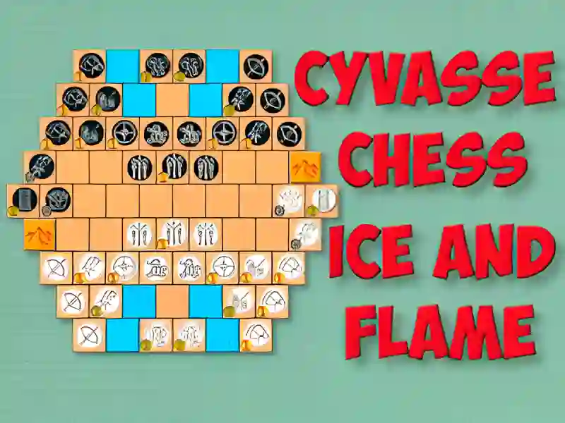Laro Cyvasse Chess Ice and Flame online