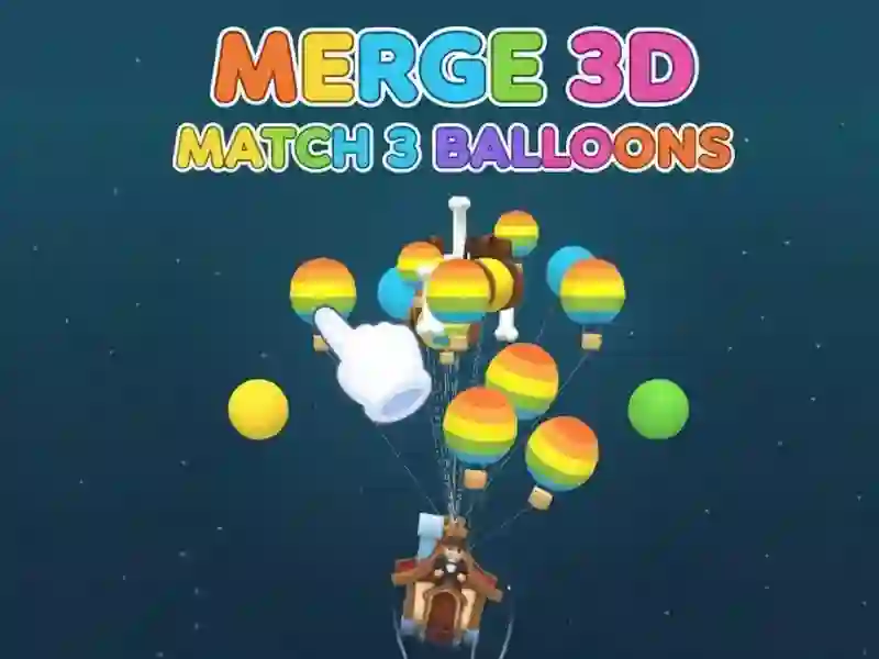 Laro Pagsamahin ang 3D Match 3 Balloons online Laro Pagsamahin ang 3D Match 3 Balloons online