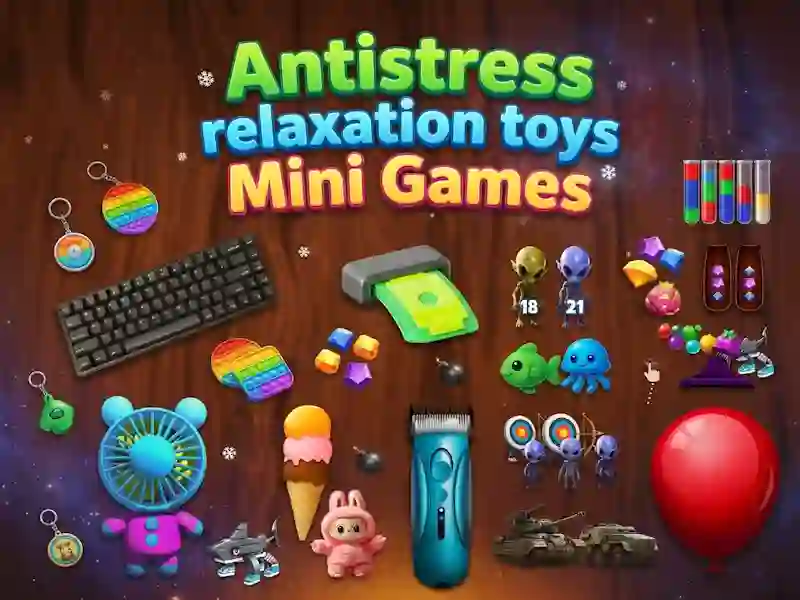 Laro Mga laruang pampaluwag ng antistress Mini Games online