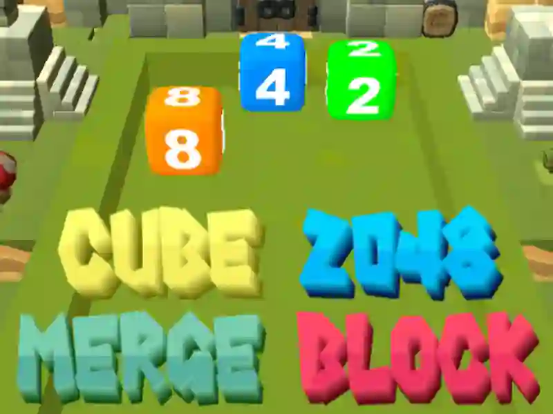 Laro 2048 Cube Merge Block online