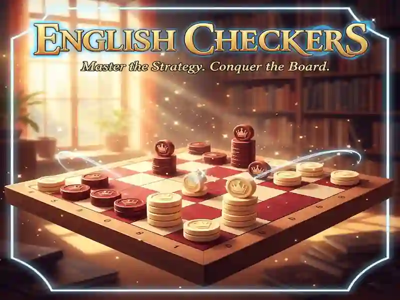 Laro English Checkers online