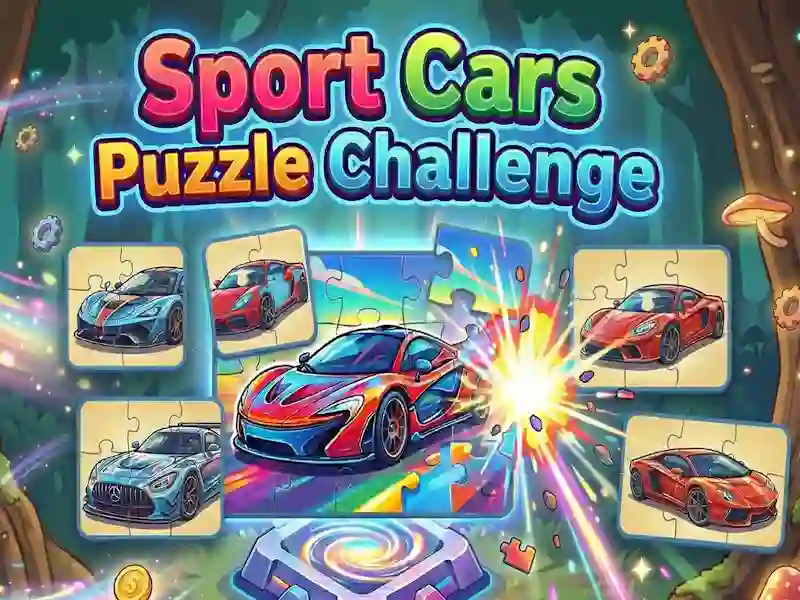 Laro Sport Cars Puzzle Challenge online
