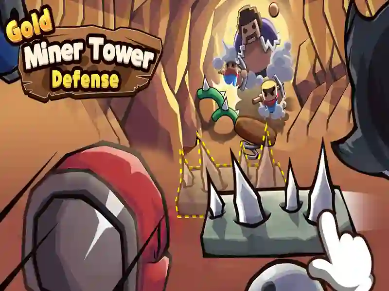 Laro Depensa ng Gold Miner Tower online
