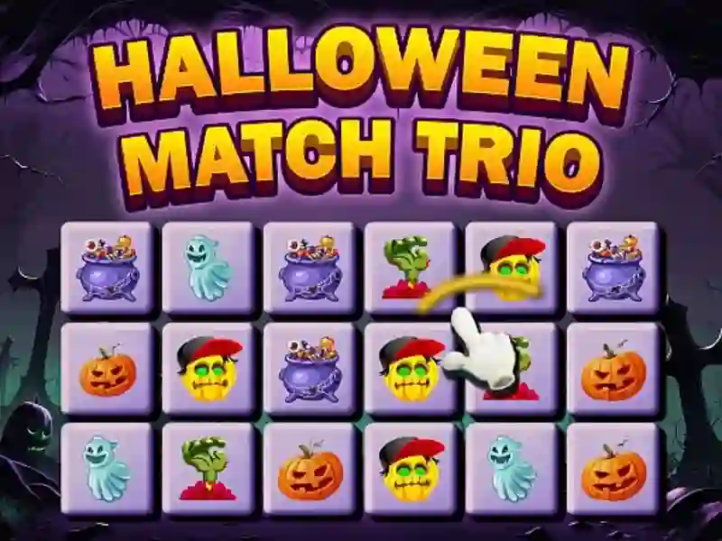 Laro Ang Halloween Match Trio online Laro Ang Halloween Match Trio online