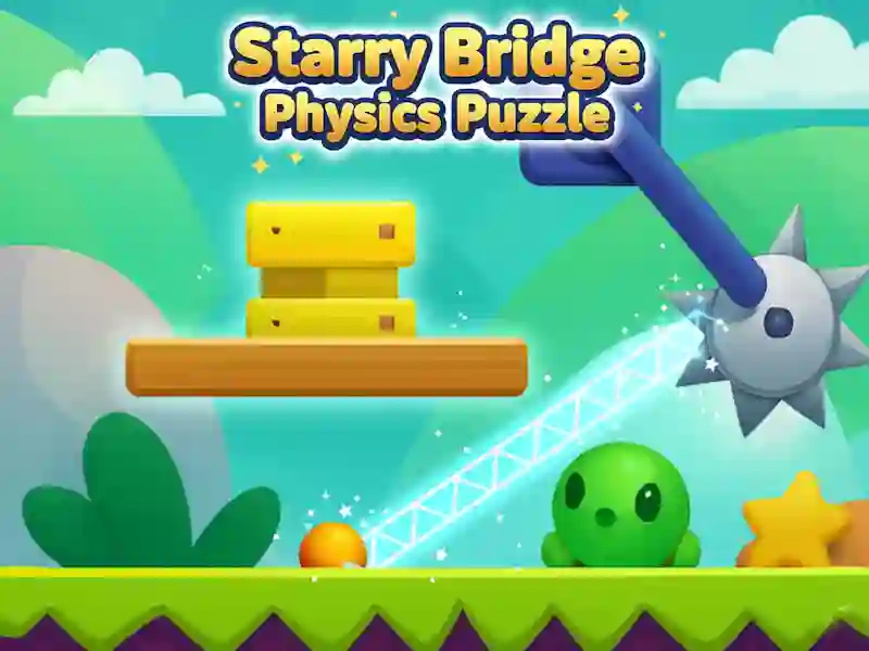 Laro Starry Bridge Physics Puzzle online