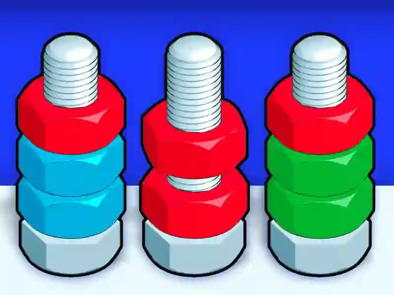 Laro Mga Nuts & Bolts Sort online Laro Mga Nuts & Bolts Sort online