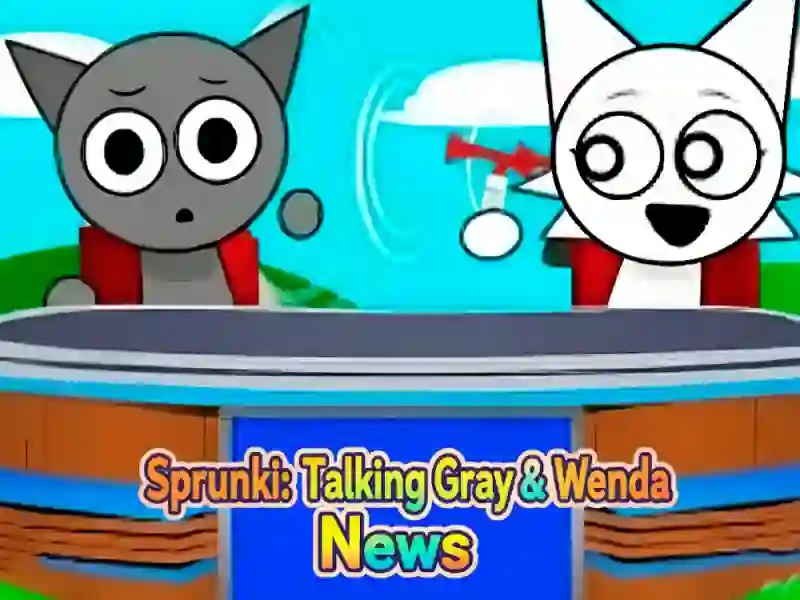 Laro Sprunki: Talking Grey at Wenda News online