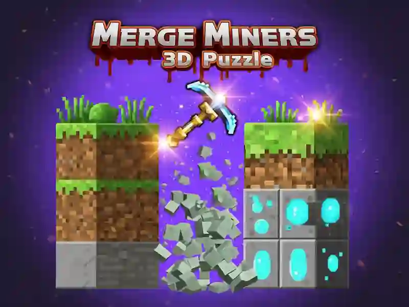 Laro Pagsamahin ang Miners 3D Puzzle online