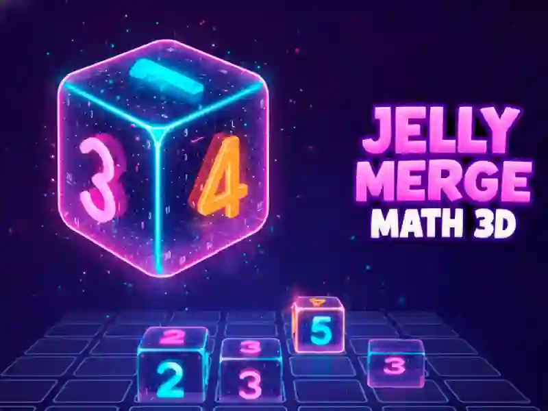 Laro Jelly Merge Math 3d online