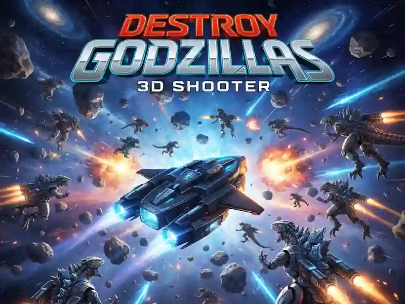 Laro Wasakin ang Godzillas: 3D Shooter online