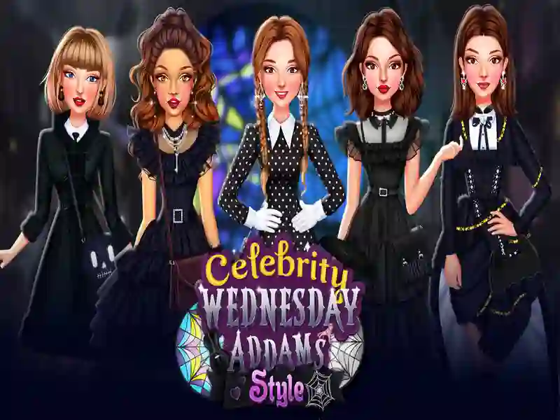 Laro Celebrity Miyerkules Addams Style online