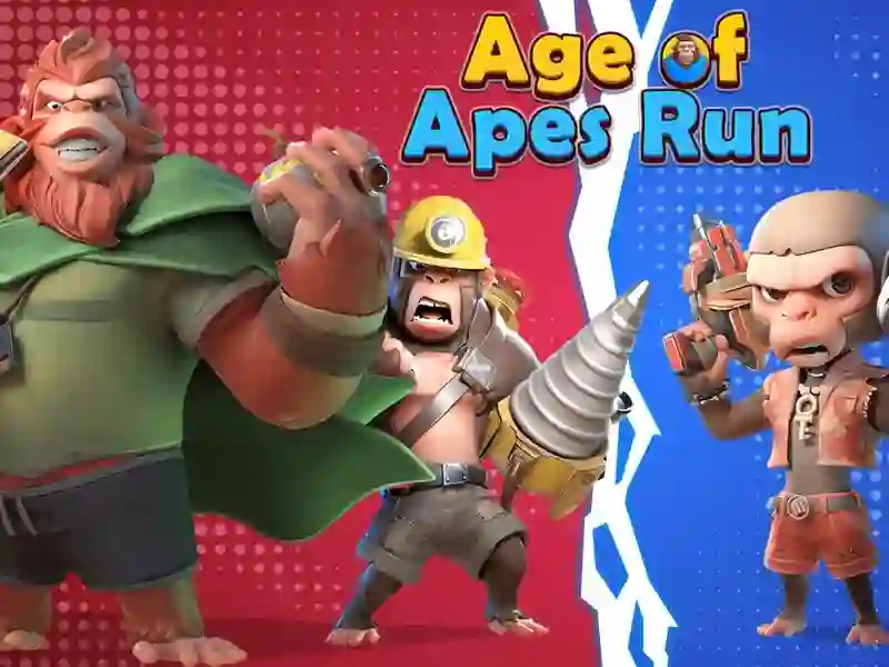 Laro Ang edad ng mga apes ay tumatakbo online