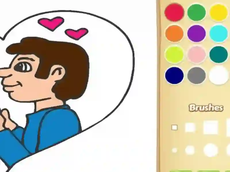 Laro Pag-ibig ng libro ng pangkulay para sa mga bata online