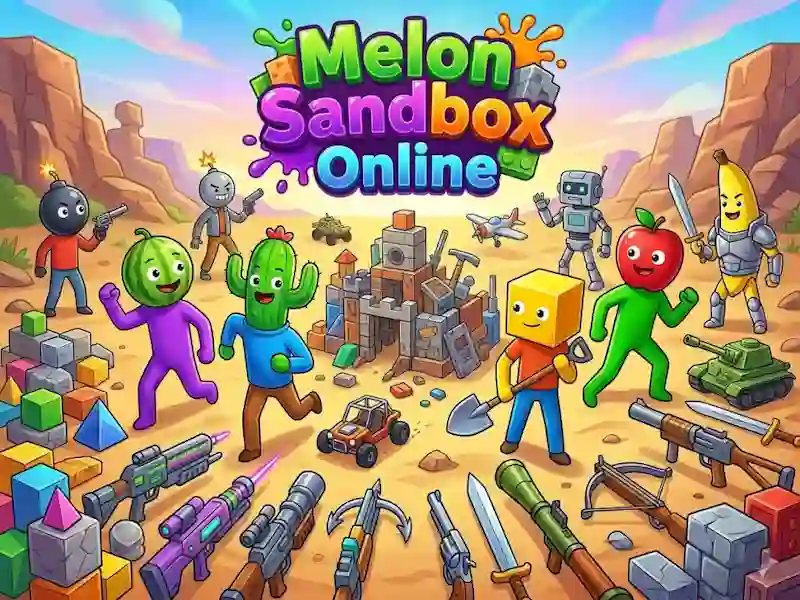 Laro Melon Sandbox Online online