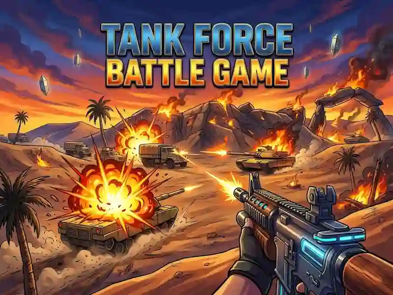 Laro Tank Force Battle Game online