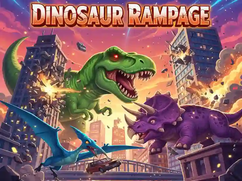 Laro Dinosaur Rampage online