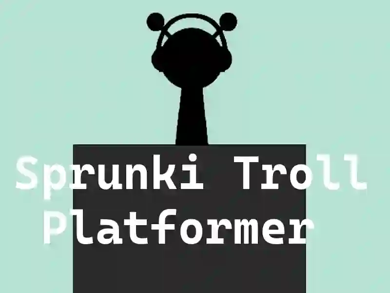 Laro Sprunki Troll Platformer online