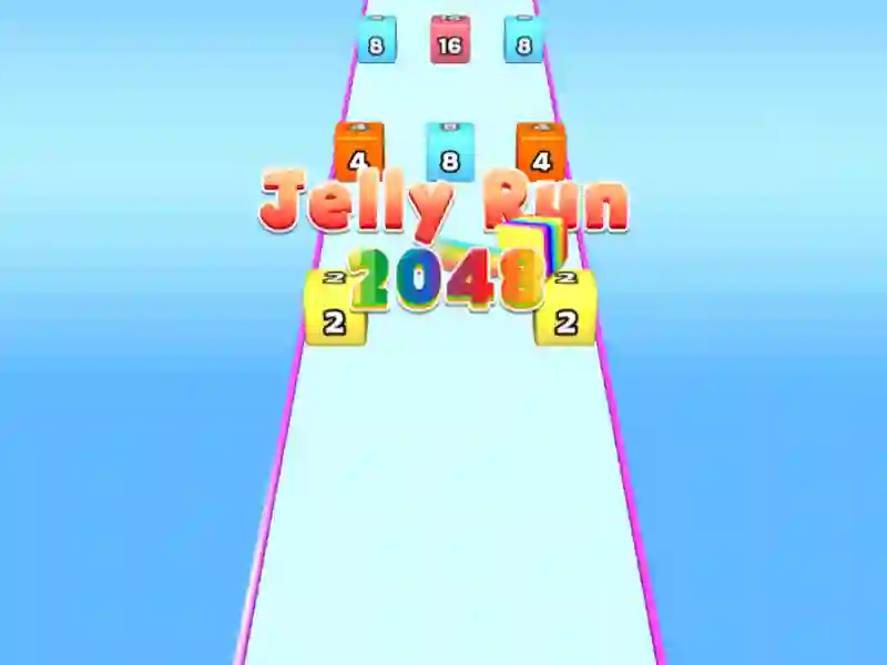 Laro Jelly Run 2048 online
